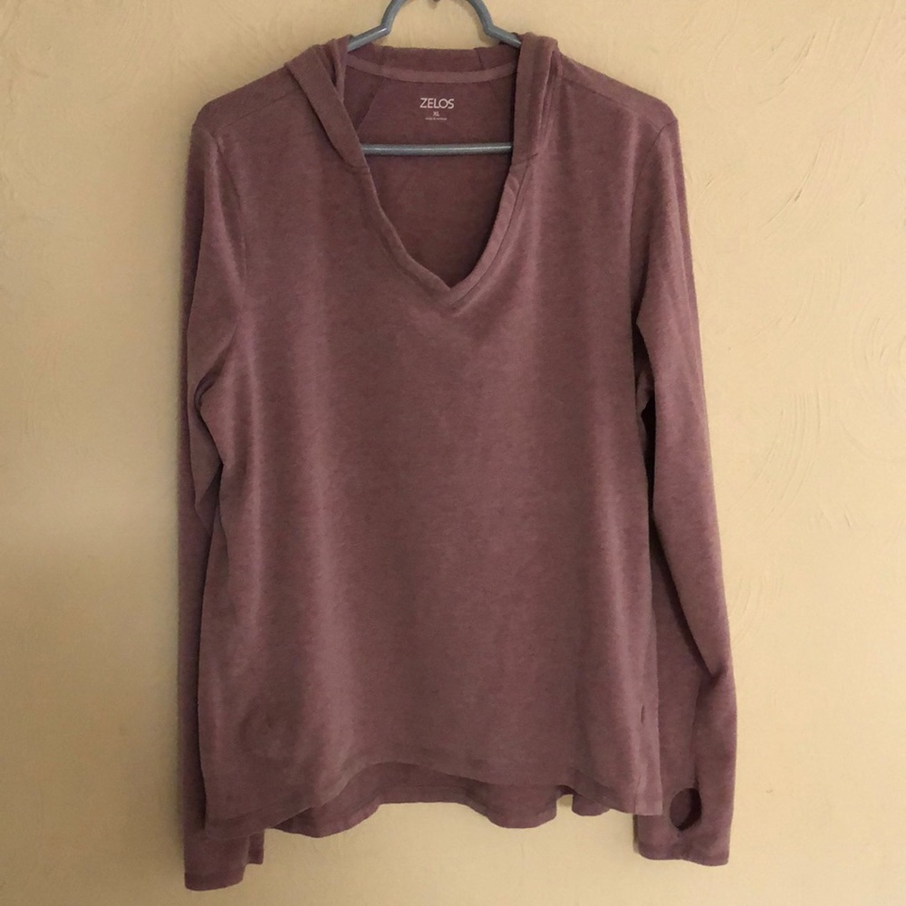 Zelos light purple hoodie